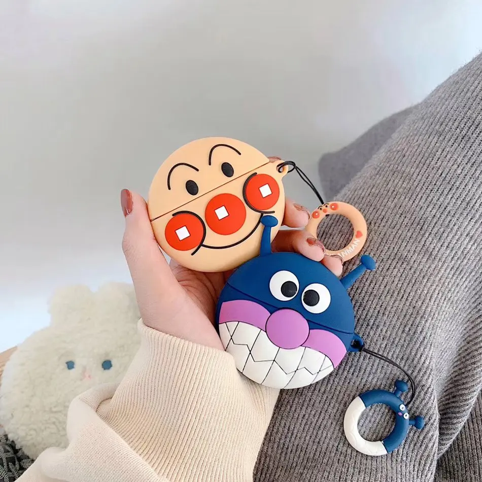 3D чехол для наушников для Airpods Pro Чехол Силиконовый Медведь Кролик поросенок Мультяшные наушники/Earpods чехол для Apple Air pods Pro 3 чехол кошка