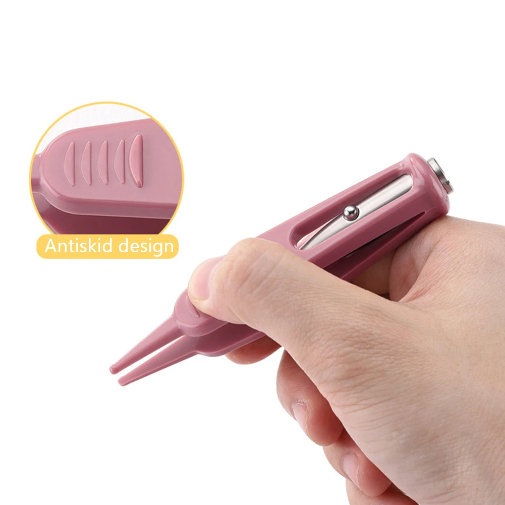 Пупок Видимый ушной Пинцет младенец уход за младенцем светодиодный фонарик