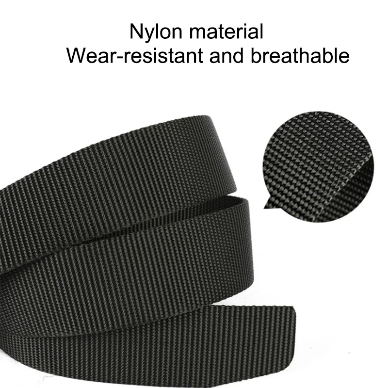 

Belt Tactical Heavy Webbing Adjustable Military Style Men's Nylon training Belt With Quick-release Metal Multifunctional Buckle
