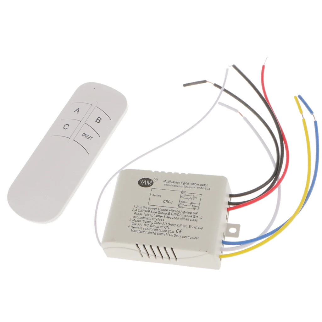 Беспроводной смарт светильник с 3 режимами работы Радиочастотный пульт