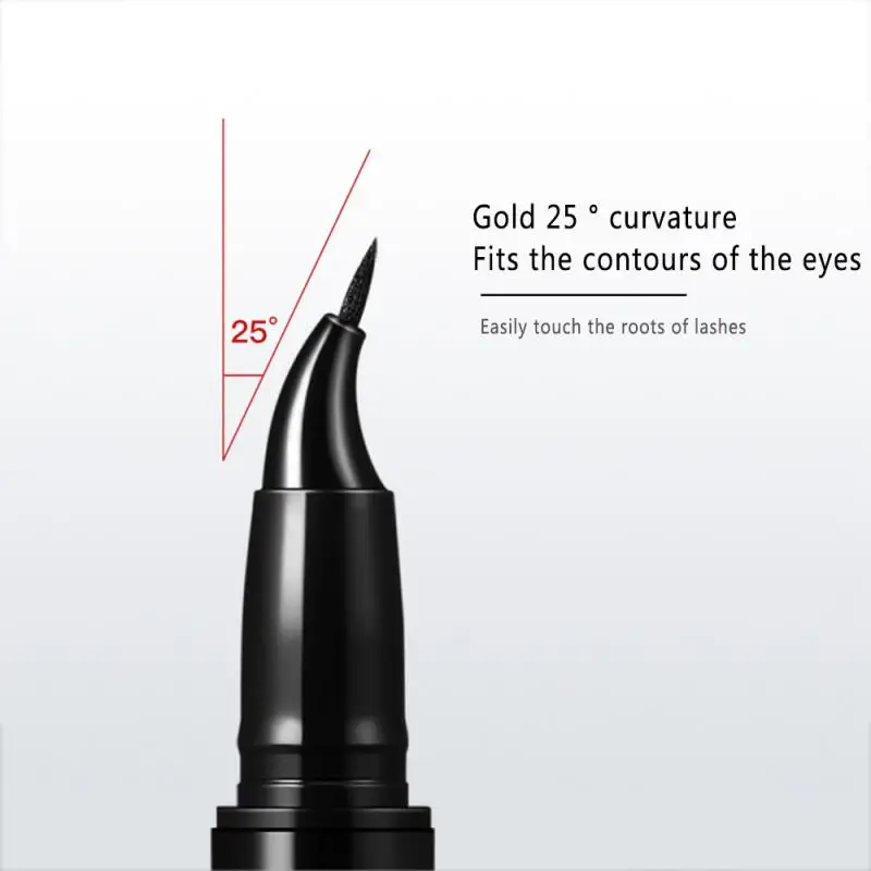 Горячая Распродажа 1 шт ястреб крюк Форма Черная Подводка для глаз карандаш