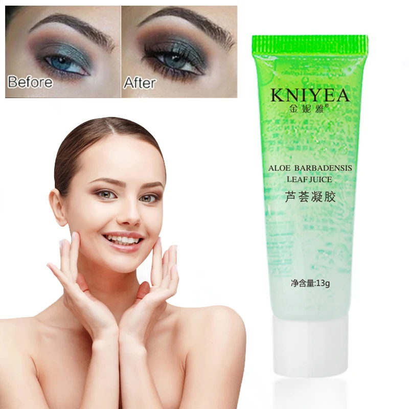 

Pure aloe gel face cream hyaluronic acid acne treatment remove scar wrinkles sunburn repair whitening moisturizing skin care