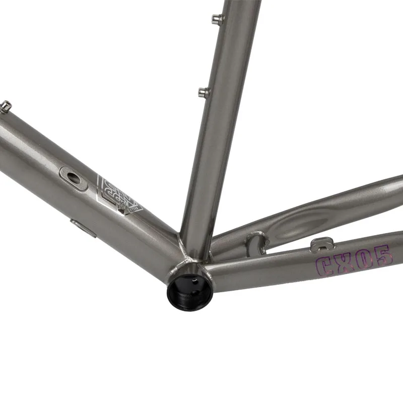 Seaboard Tsunami Chromoly стальной шоссейный велосипед рама для велокросса Карбоновая вилка