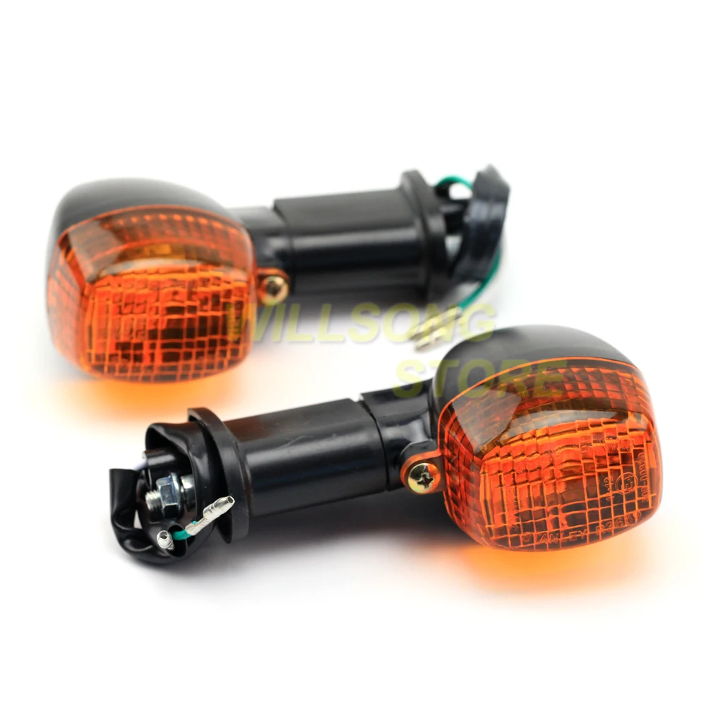 

Front Rear Turn Signal Lights Lamp Indicator For KAWASAKI ZRX 400/1100 ZRX1200 R/S ZR400 Xanthus ZR-7 AR125 Motorcycle Lighting