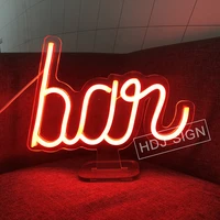 bar led neon sign light creative wall hanging decor suitable for store beer bar pub personalized commercial plaque