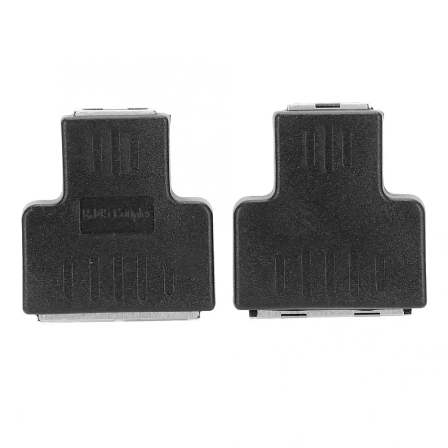 2 шт. адаптер для кабеля Ethernet 1 в out RJ45 разъем соединения LAN удлинитель сплиттер