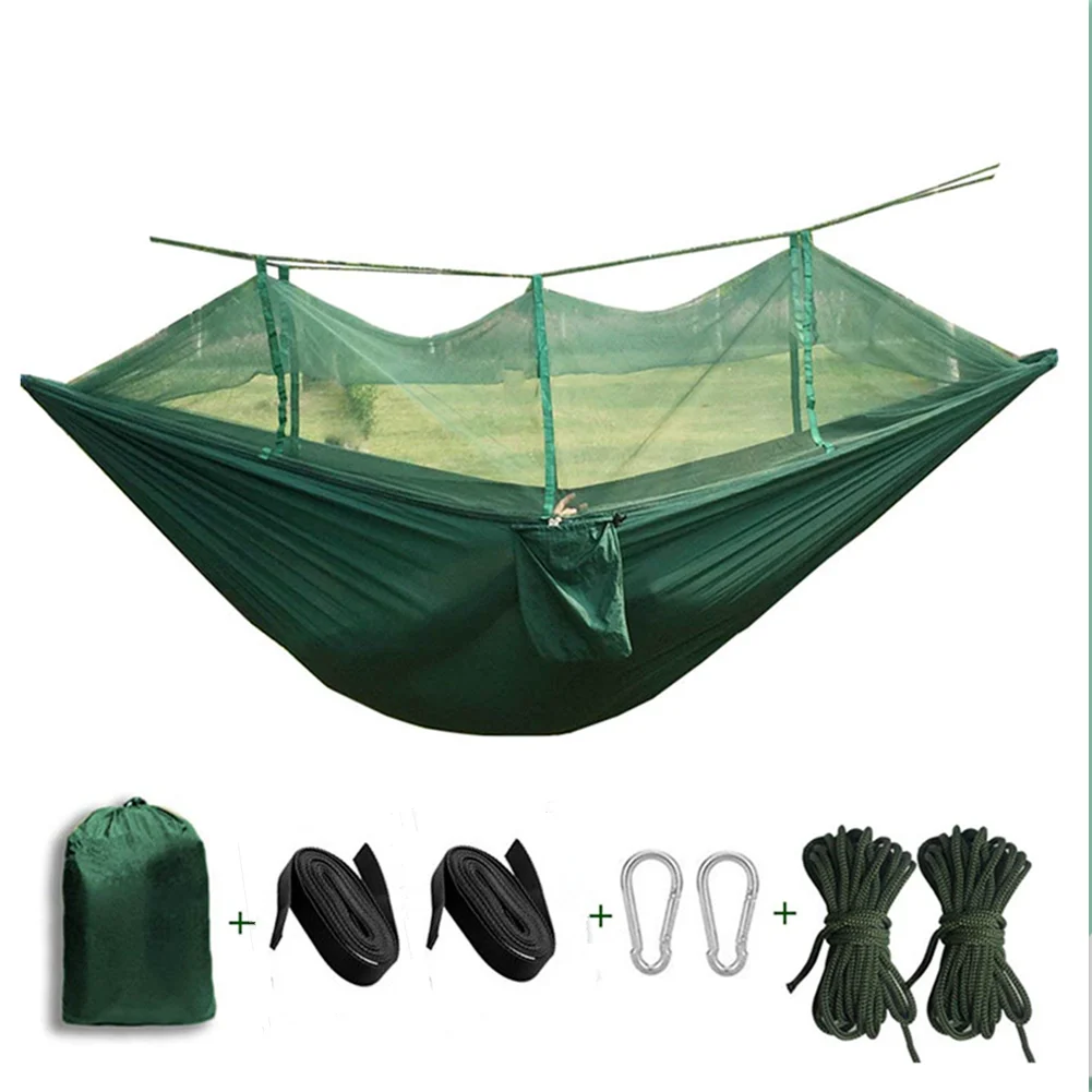 Стул-гамак для кемпинга с москитной сеткой и насекомыми |