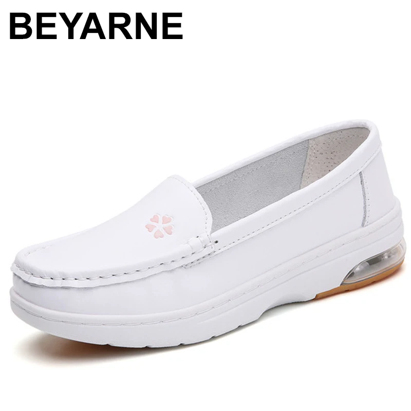 

BEYARNENurse shoes winter shoes for women warm skin work shoes for women Sneakers for women fashion waterproof casual walking sh
