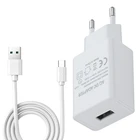 Зарядное устройство USB 5 В, 2 А, адаптер питания, кабель Micro Type-C для передачи данных для Huawei P6 P7 P8 P9 P10 lite P20 Pro Mate 10 Honor 5A 6X 7X