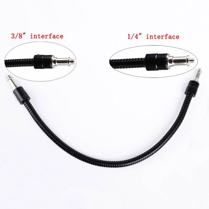 

Photography Studio 50CM Magic Flex Arm Flexible Tube 1/4" Screw and 3/8" Screw For Photo Studio Lighting Photo Studio Accessory