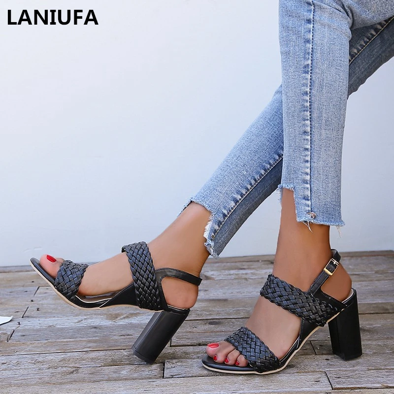 Женские туфли лодочки с открытым носком на платформе и высоком каблуке размеры 34