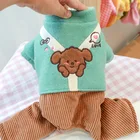 Комбинезон для собак, кошек, зимний, теплый, 5 размеров, 2 цвета