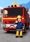 Плакат Fireman Sam и his Fire Engine картины маслом на холсте искусство печать на стене для гостиной спальни Декор