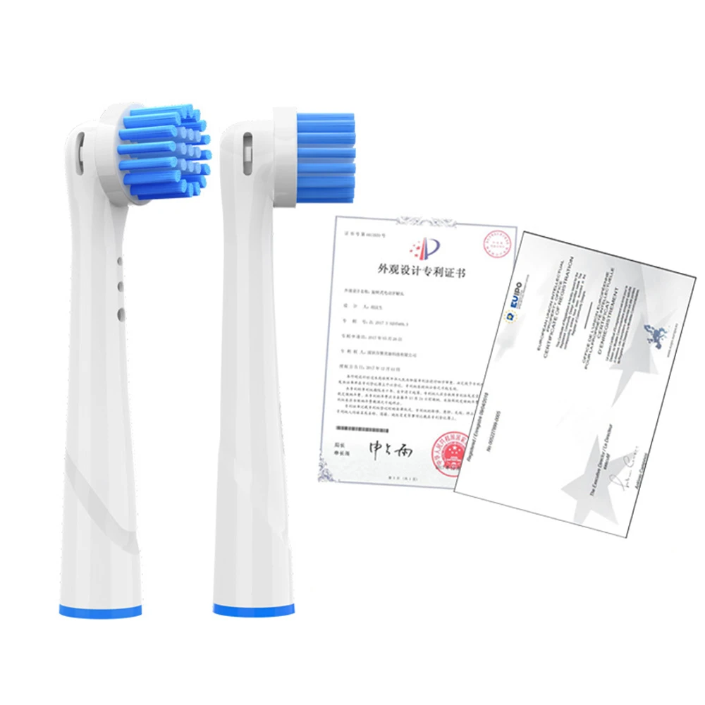 Замена Зубная щётка для Oral B Электрический поворотный зубами 4 шт./упак. насадка