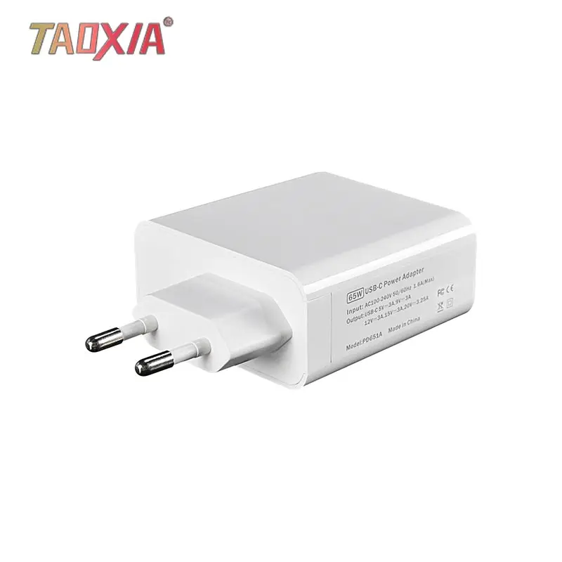 High Power 65W Quick Charger Suitable For Android IOS iPad Adapter Multi Port USB Chargers Type C Fast Charging | Компьютеры и офис