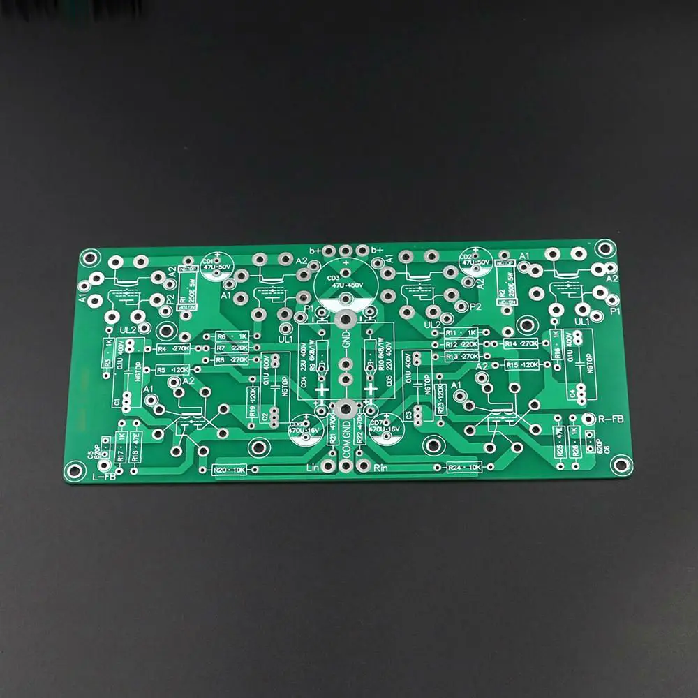 ZEROZONE Ultra-linear Push-pull 6SL7+6V6 Tube Power Amplifier PCB (12W) | Электроника