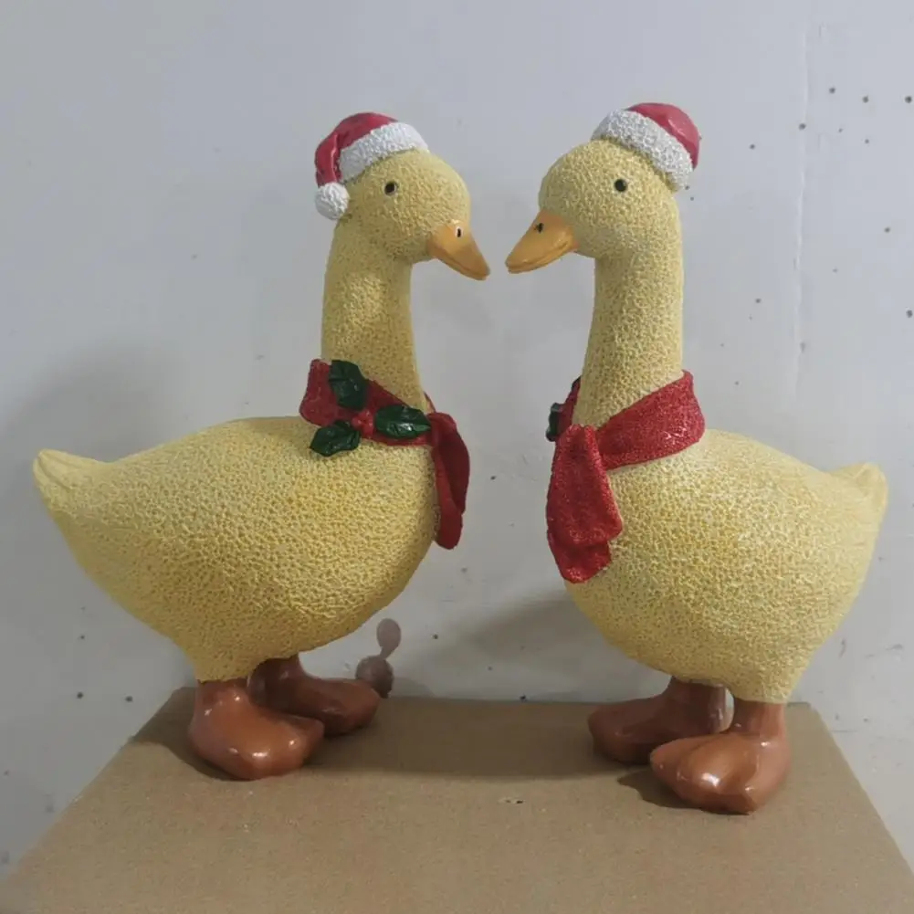 

Подставки для сада утки, Рождественское украшение, фигурка для сада животных, Рождественская подсветильник ка высокого качества, утка