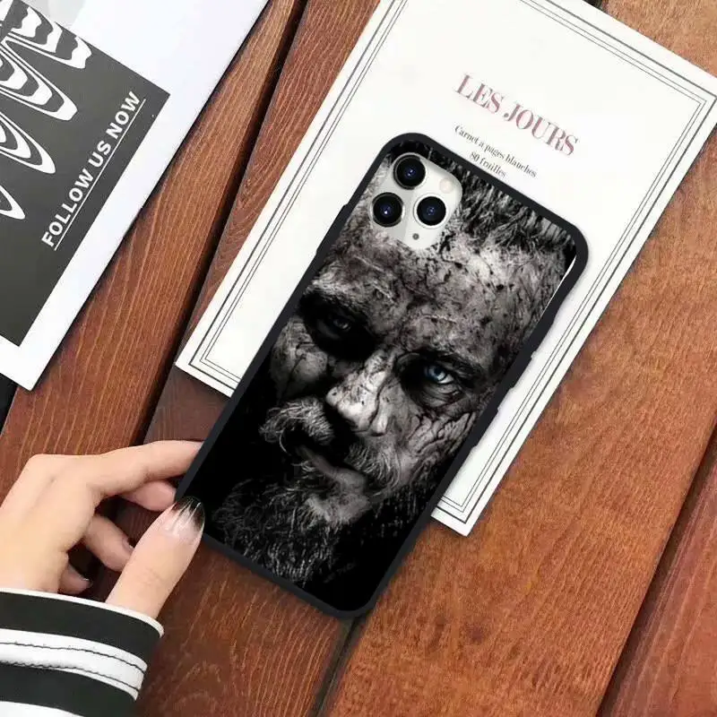 

Ragnar Lothbrok Vikings Tv show Phone Case for iPhone 11 12 mini pro XS MAX 8 7 6 6S Plus X 5S SE 2020 XR