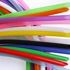 Гибкая силиконовая трубка для пищевых продуктов, гибкий шланг с катетером, внутренний диаметр 4 мм, внутренний диаметр 8 мм, толщина стенки 2 мм, черный красный желтый зеленый синий прозрачный