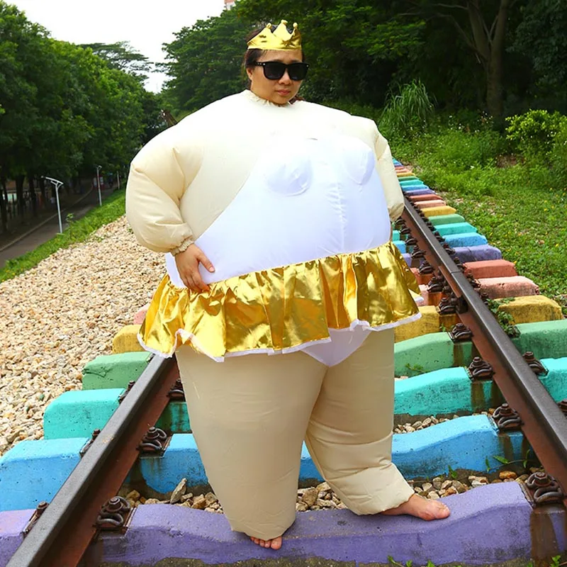 Костюм на Хэллоуин для взрослых надувные сумо костюмы карнавальное