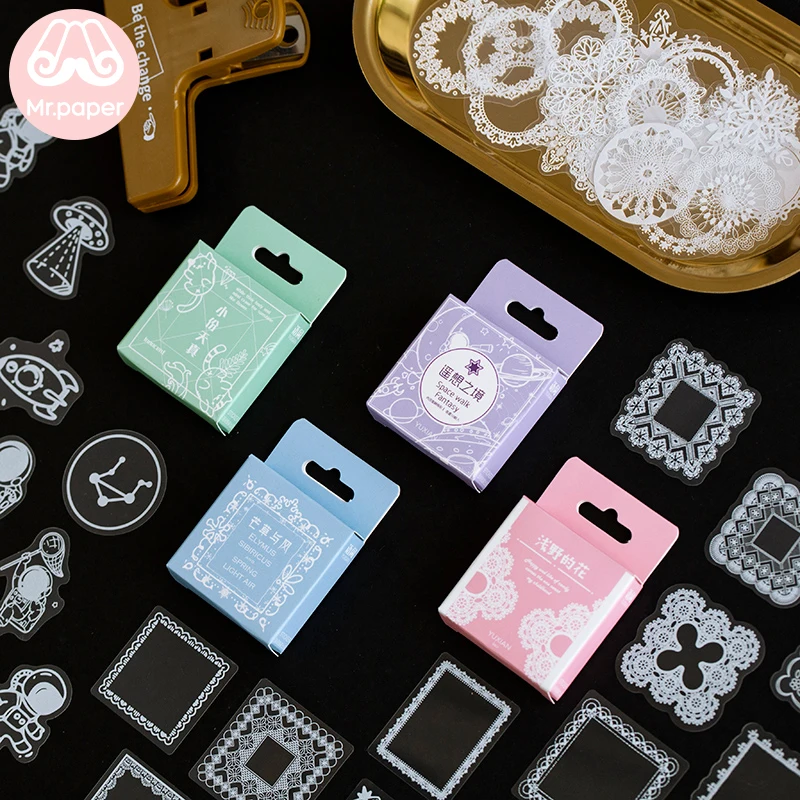 Г-н бумага 50 шт./кор. цветочный PET Shop наклейки пакет DIY размещено Kawaii планировщик для скрапбукинга наклейки канцелярские принадлежности, школьные принадлежности героя из мультфильма