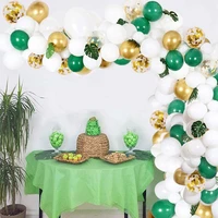 124pcs balloon garland arch kit birthday party decorations green white balloons baby shower wedding anniversary party supplies