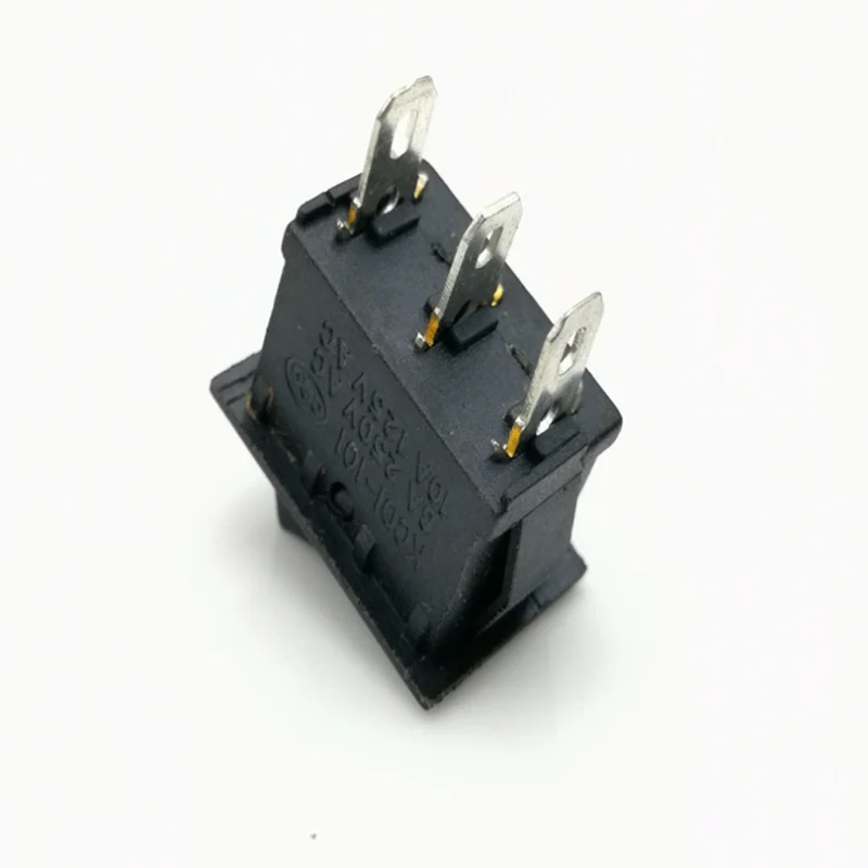 5 шт. красный Кулисный Переключатель KCD1 для лодки и автомобиля 2 контакта 3 6 А 220 В 10