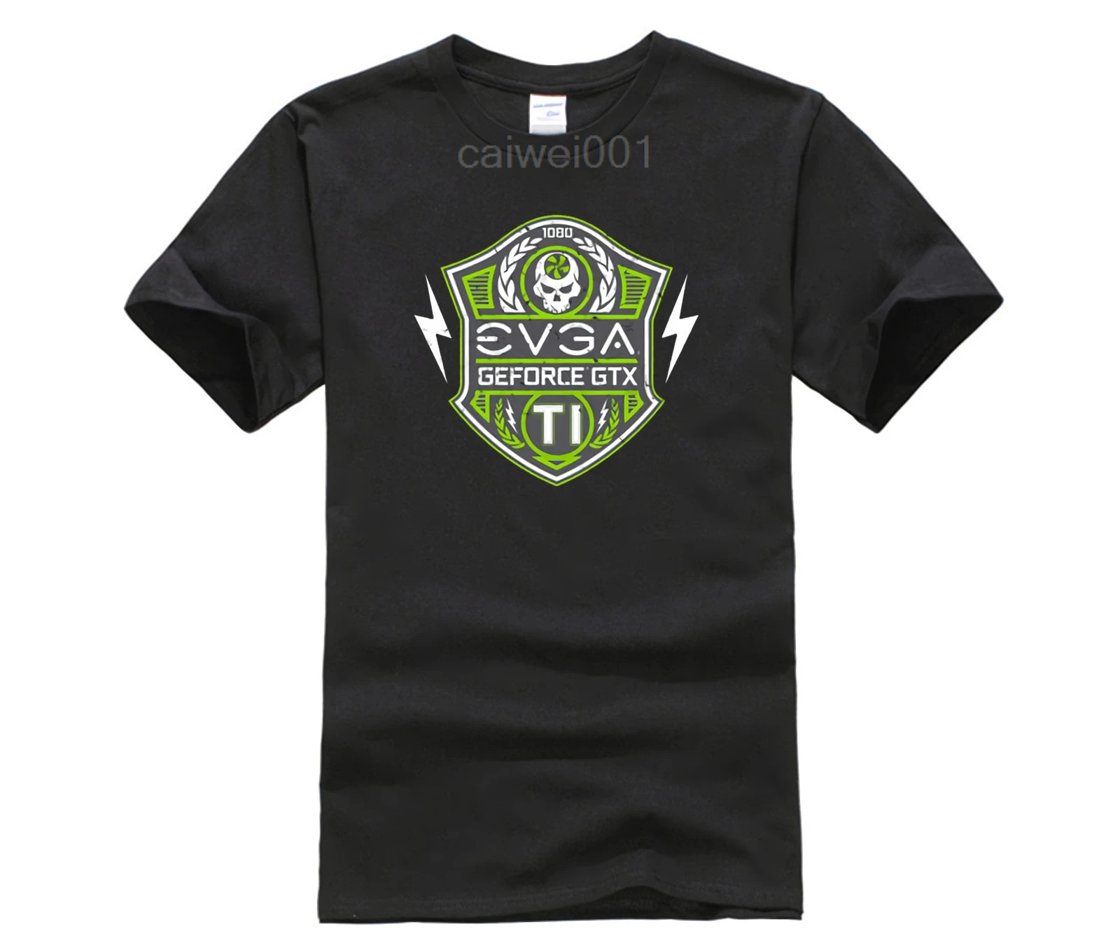 Футболка мужская с круглым вырезом Повседневная Свободная рубашка коротким