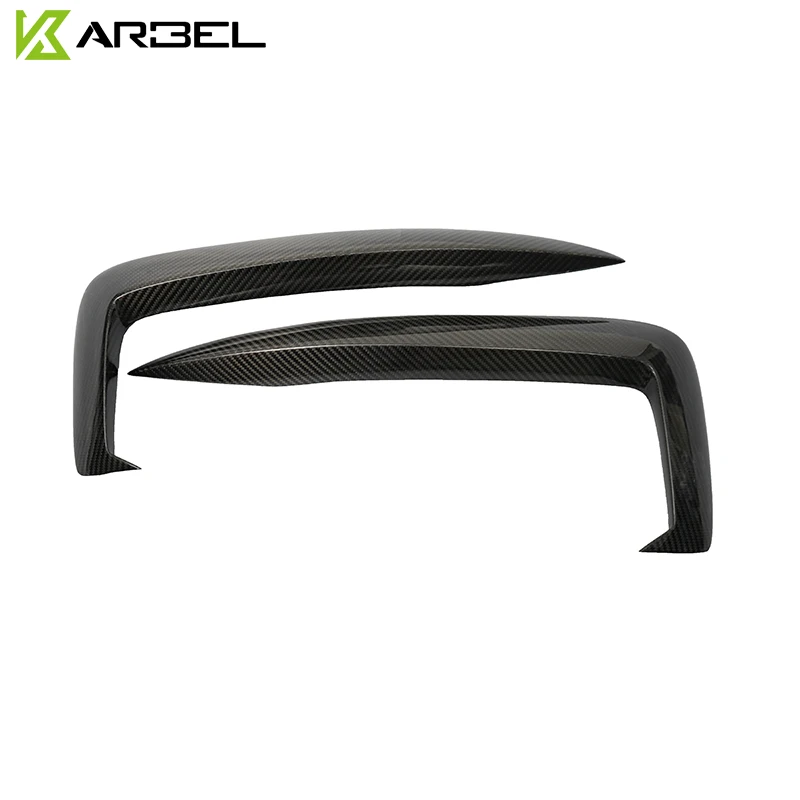 Новый комплект автомобильных аксессуаров для кузова карбоновая передняя