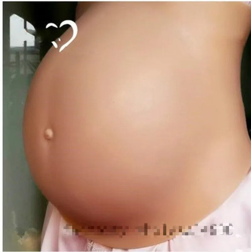 Силиконовый протез ручной работы для беременных и месячных малышей имитация