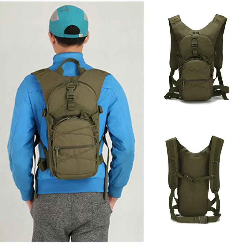 Camping Backpack Molle Pouch Men's  Outdoor Hiking Equipment Tourism Cycling Mtb Hydration Water Storage Pack Bag For Trekking
