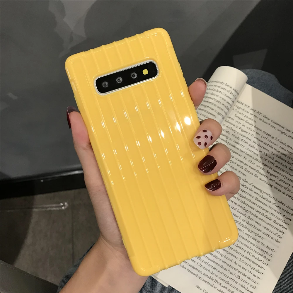 Горячий бронированный противоударный чехол для багажника Samsung Galaxy S10 Plus S10E S9 S8 Note