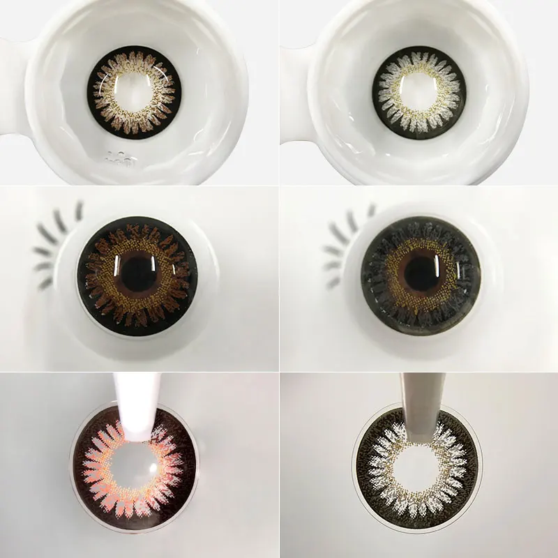 OVOLOOK 1 пар линз контактные линзы цветные ed для глаз ежегодное использование