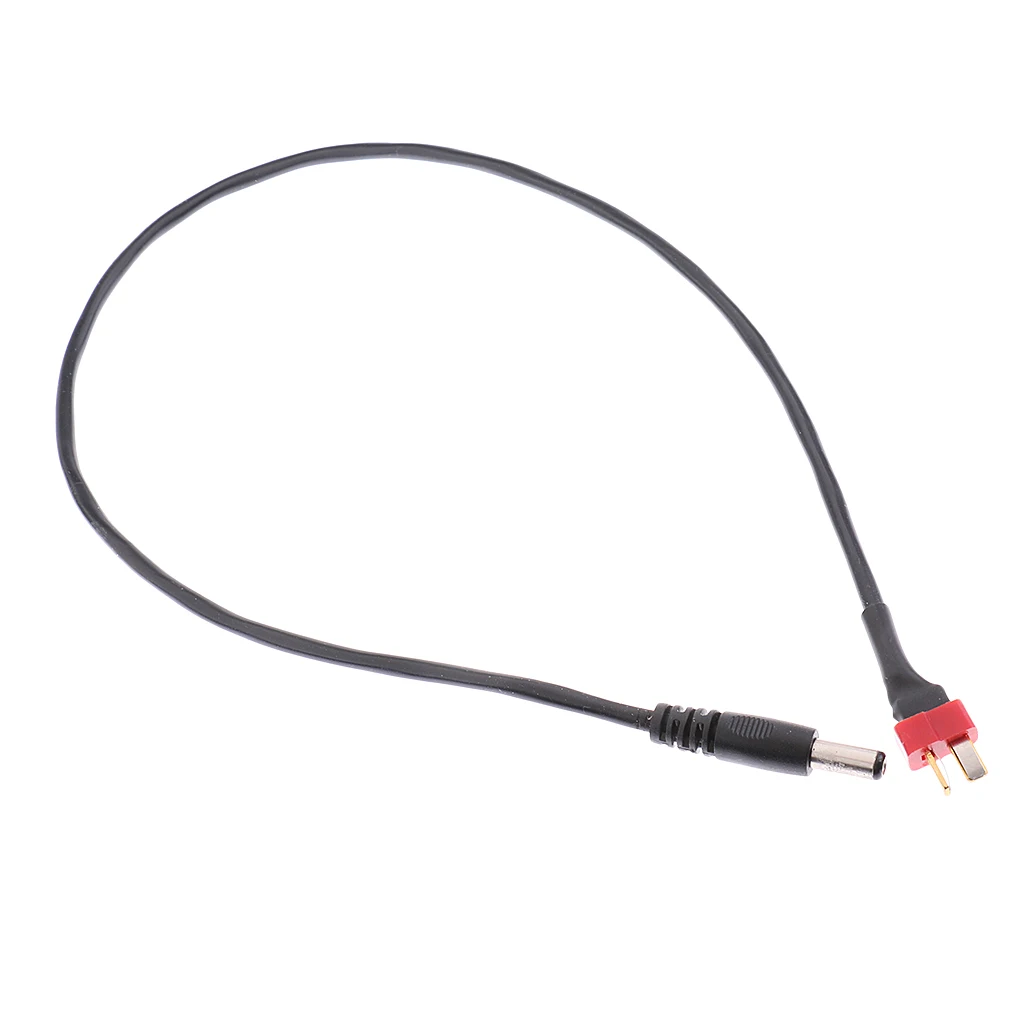 Штекер T к штекеру 5 мм X 2 цилиндрический соединитель силовой кабель постоянного