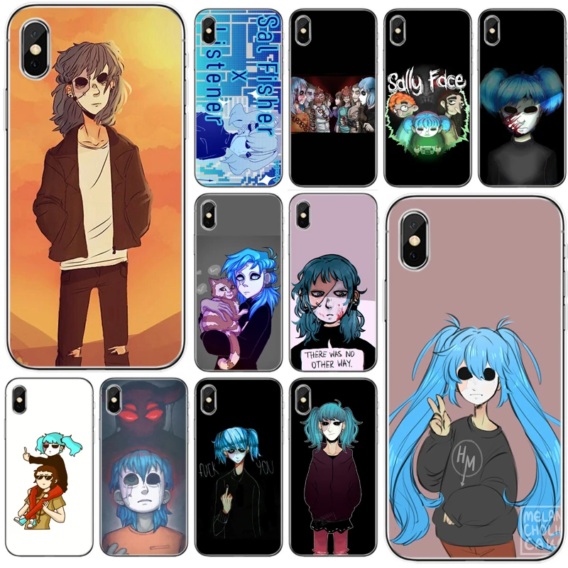 Sally Face игровой Чехол Мягкий Силиконовый ТПУ чехол для iPhone 5 5S SE 6 6plus 7 8 plus X XS XR Max 11 Pro