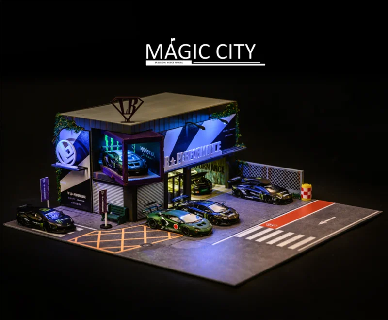 

Выставочный зал Magic City 1:64 LBWK LB