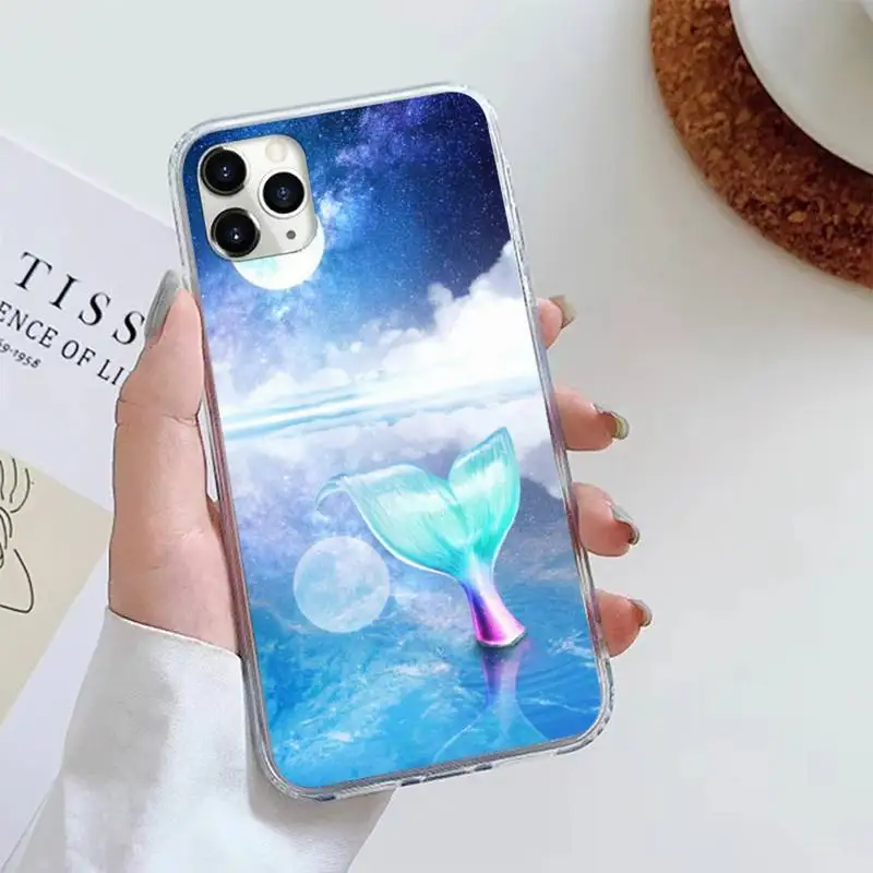

Mermaid Tail Scale Phone Case For iphone 12 5 5s 5c se 6 6s 7 8 plus x xs xr 11 pro max