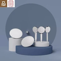 Diiib Dabai 22x22cm 9-Inch Roud ABS Plastic Rain Shower Head Rainfall Bathroom Top Sprayer Thin High Pressure