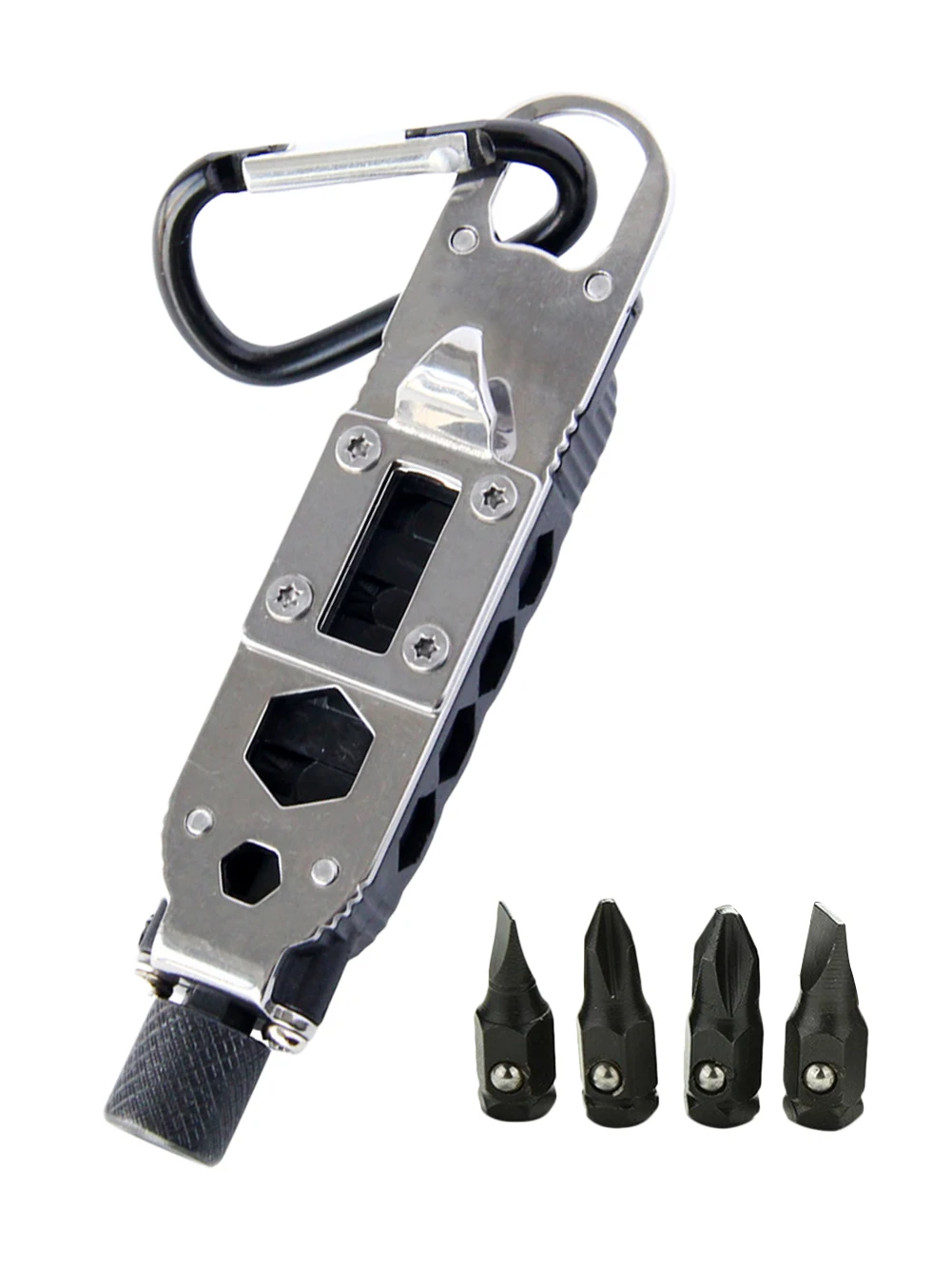 Mini Multifunctional Keychain EDC Outdoor Camping Portable Stainless Steel Pocket Tools For Wilderness Survival Dropshipping | Спорт и