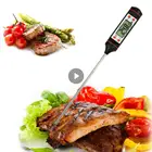 Цифровой термометр, инструмент, кухонные принадлежности, гаджеты, цифровой термометр, датчик для мяса, воды, молока, барбекю, инструменты для приготовления пищи