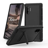 kickstand phone case for samsung galaxy s20ultra note10 s10plus note9 s9plus s8plus waterproof screen protect shockproof case