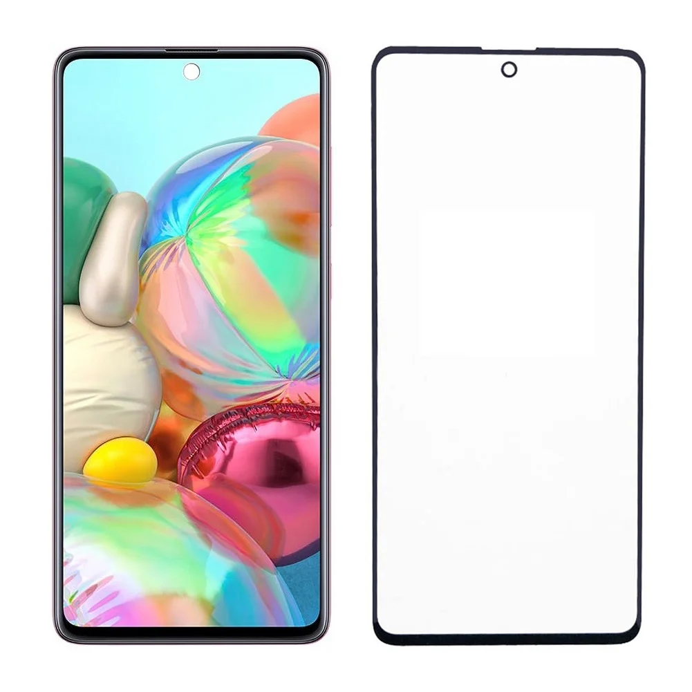 Замена переднего стекла экрана УФ клей комплект для Samsung Galaxy A51 5G A515 A71|Сенсорные