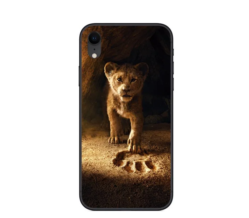 TPU Мягкий силиконовый чехол для телефона Lion King Simba из ТПУ для Apple iPhone 8 7 6 6S Plus X XS MAX 5 5S SE XR чехол Coque Capa - Цвет: TPU