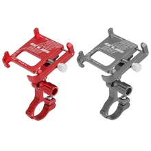 3.5-6.8 Inch Universal Bicycle Phone Holder Rack Aluminum Alloy Motorcycle Phone Stand Support Bracket Cycling Accessories