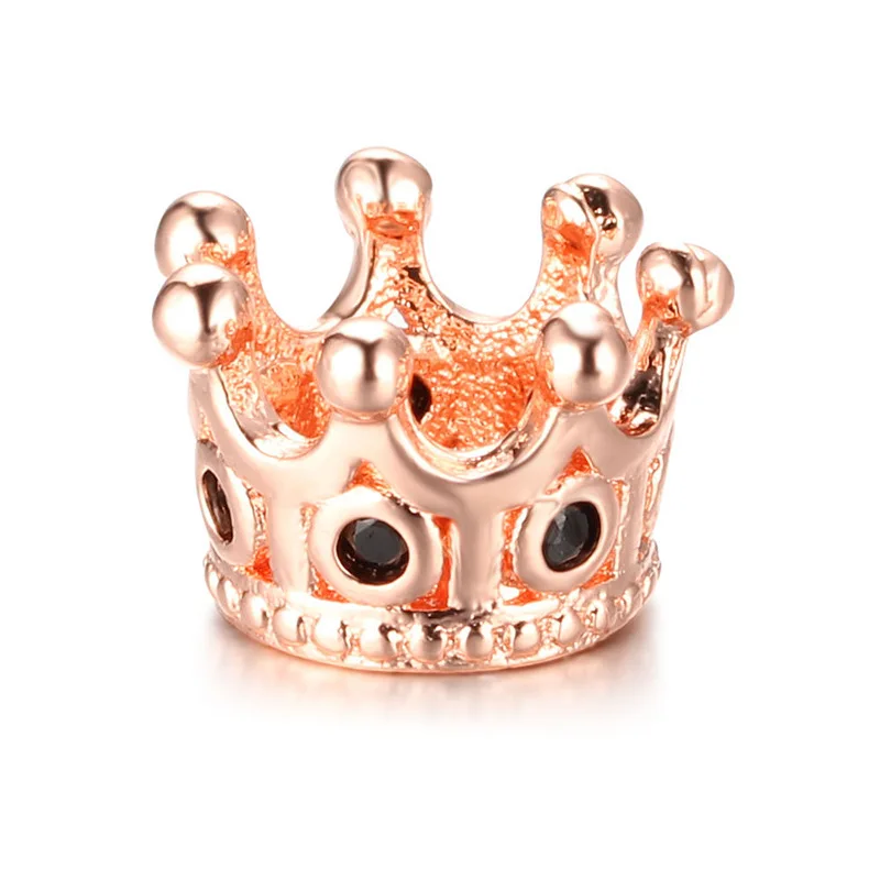 

10pcs 10.8mm*7.2mm Crown Charms Alloy Pendants Spacer Loose Beads For Bracelets Necklaces Connector Earrings DIY Jewelry Crafts