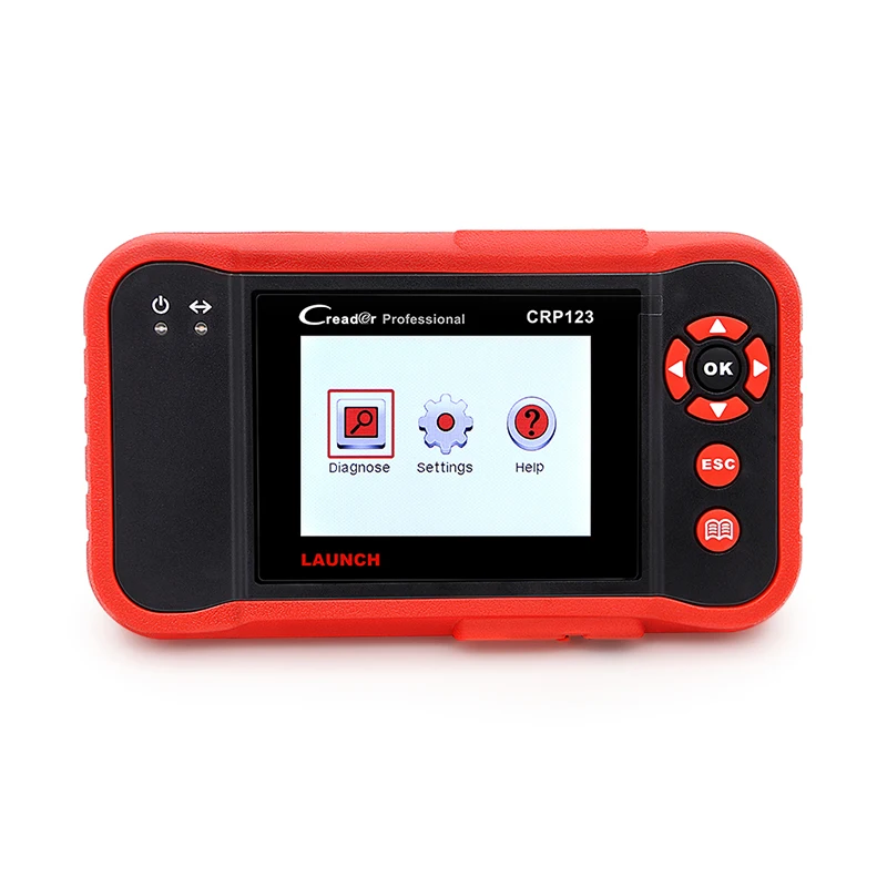 Диагностический сканер OBDII Launch CRP123 для считывания кодов двигателя ABS подушки