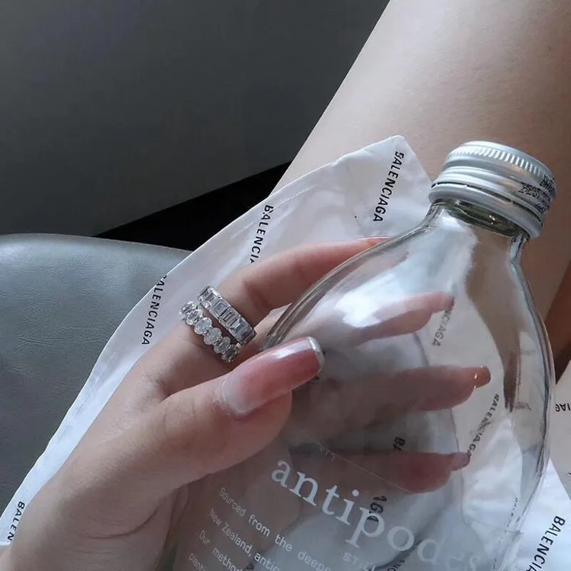 Женское кольцо из серебра 925 пробы с фианитами AAAAA | Украшения и аксессуары