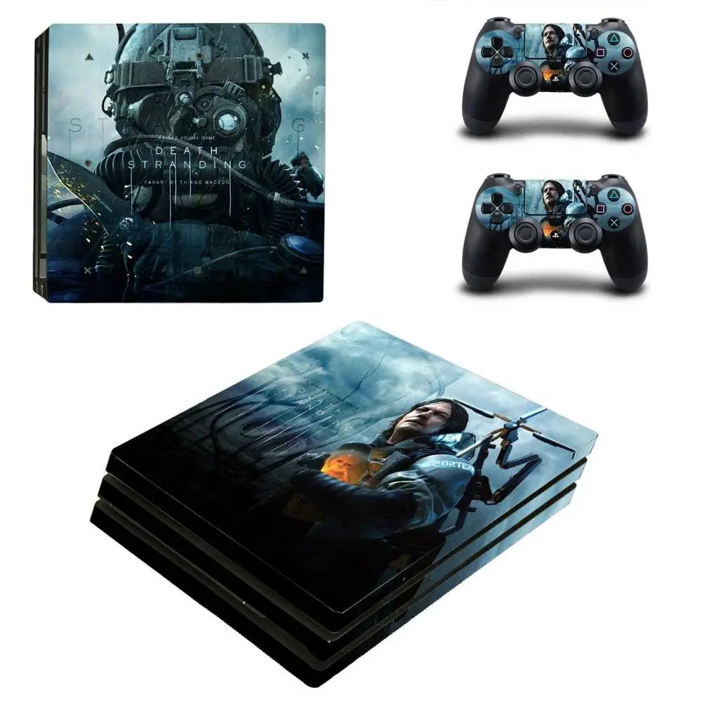 YSP4S-3568 Игра Death Stranding PS4 Pro стикер кожи для playstation 4 консоль и контроллер наклейка PS4 Pro Кожа Наклейка Винил - Цвет: YSP4S-3568