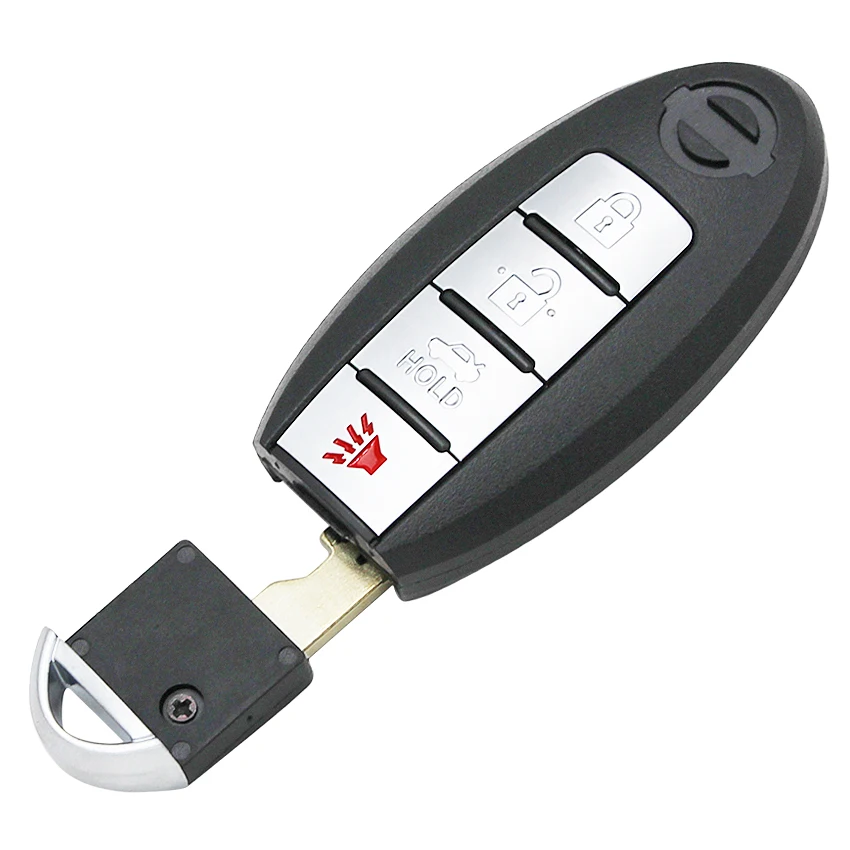 3 + 1/4 кнопочный БЕСКЛЮЧЕВОЙ дистанционный умный Автомобильный ключ FSK 433 92 МГц