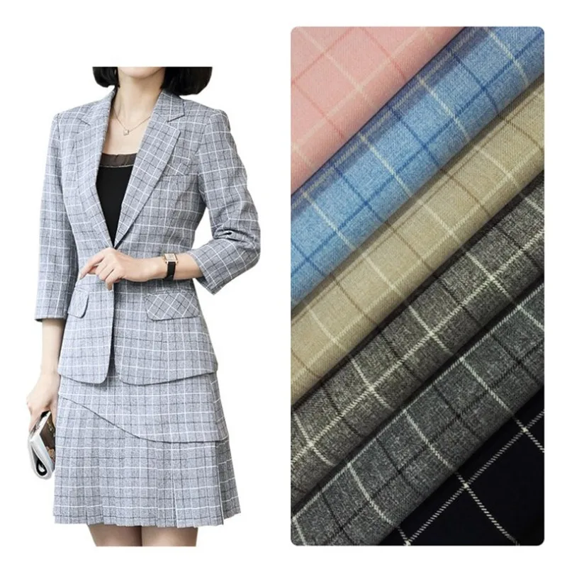 Саржевая ткань из полиэстера и эластичной ткани женское платье деловой костюм
